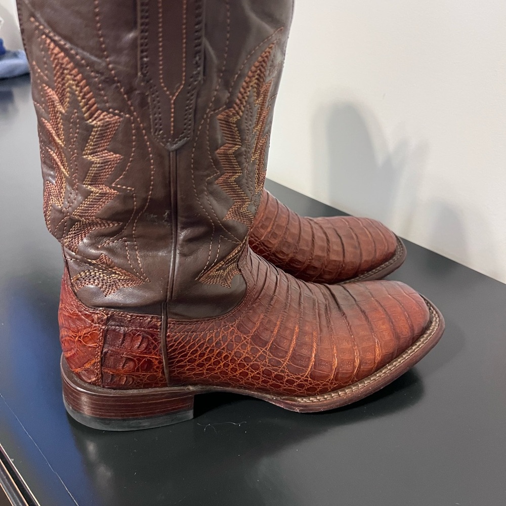 Tecovas Rich Brown Western Boots - Picture 3 of 6